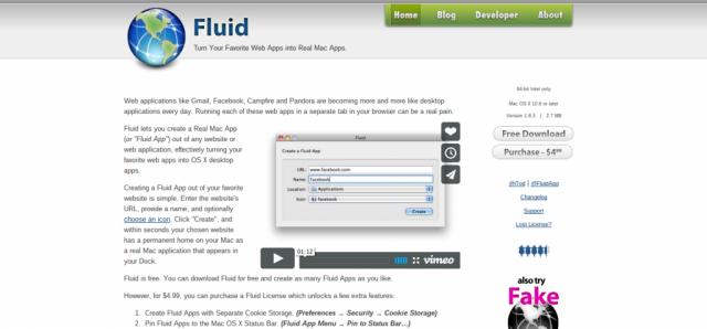 Fluid app