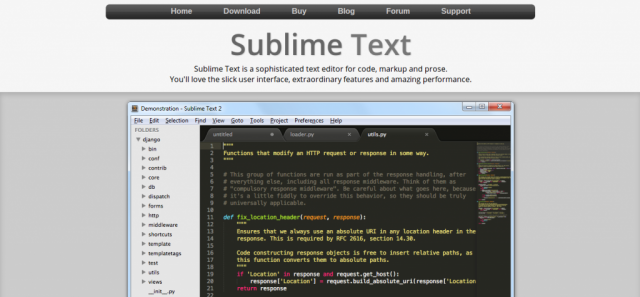 Sublime Text 3