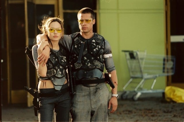 Angelina Jolie and Brad Pitt in Mr. & Mrs. Smith Regency Enterprises