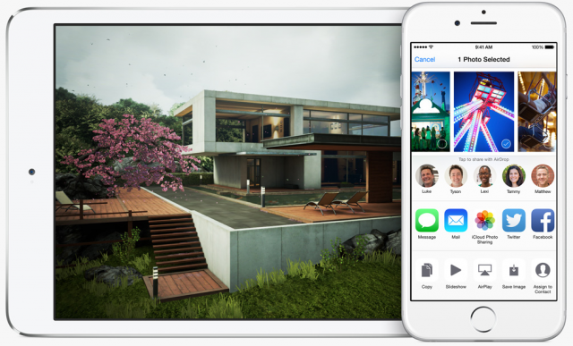 iOS 8 AirDrop