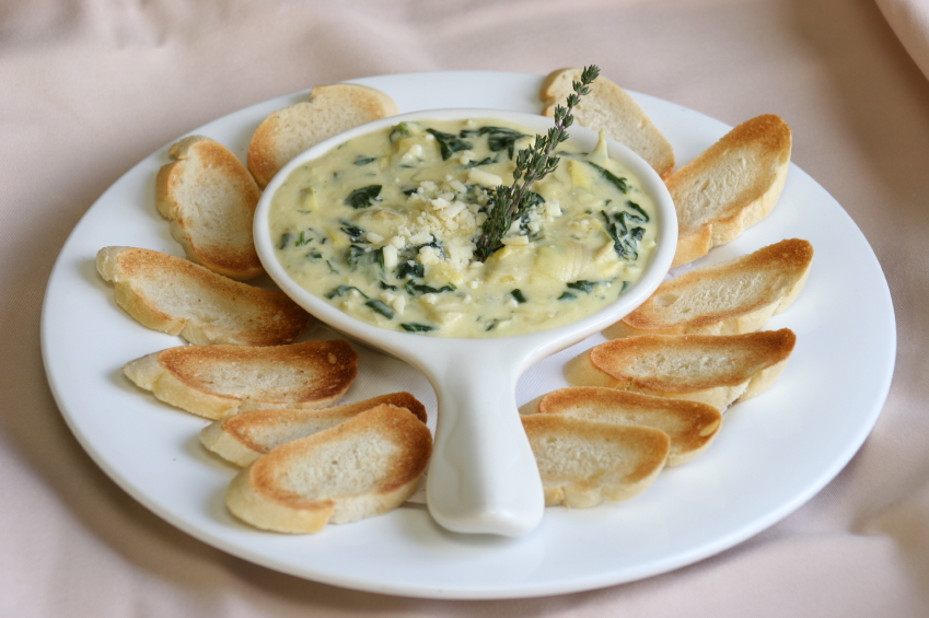 creamy spinach and artichoke dip