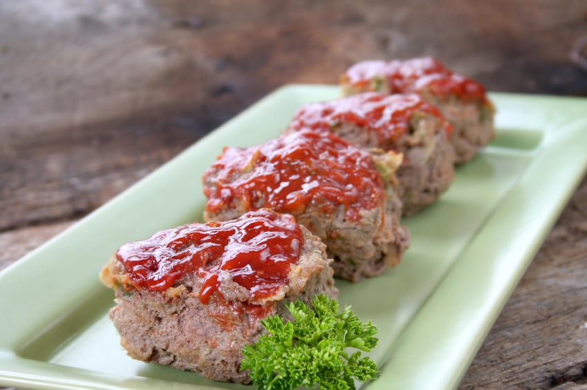individual meatloaves
