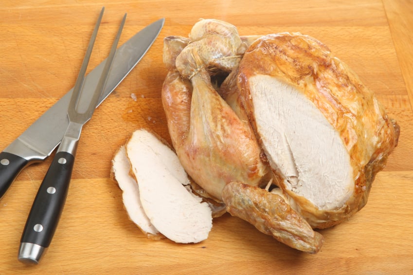 Roasted chicken