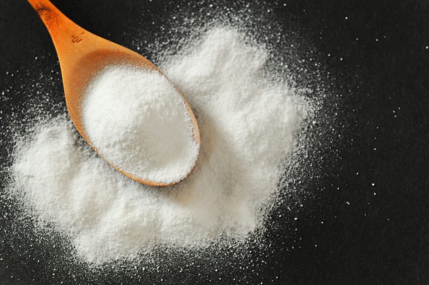 Salt on table Salt on table