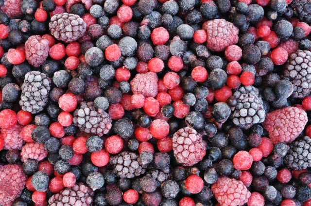 frozen berries