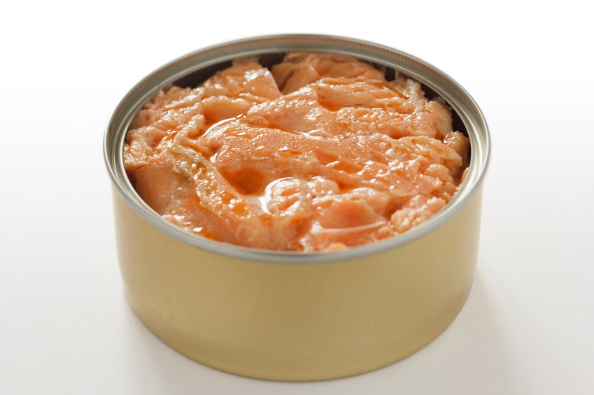 Tin of salmon