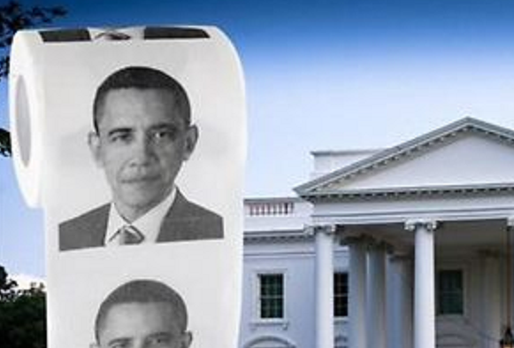Obama Toilet Paper on eBay