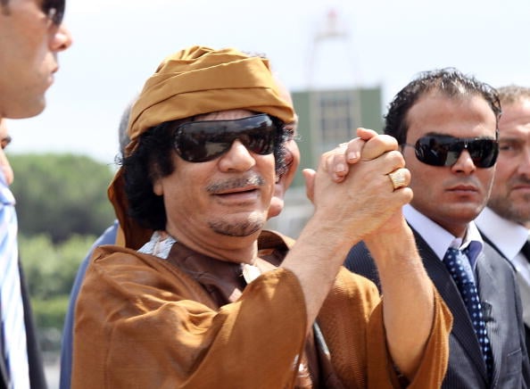 Image result for Gaddafi died the richest man in the world.
