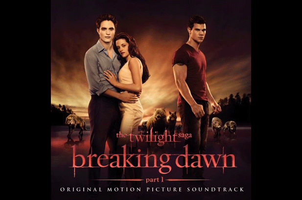Robert Pattinson, Kristen Stewart, and Taylor Lautner on The Twilight Saga: Breaking Dawn – Part 1 soundtrack 