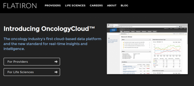 Flatiron OncologyCloud digital health