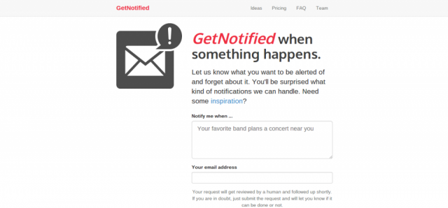Get Notified