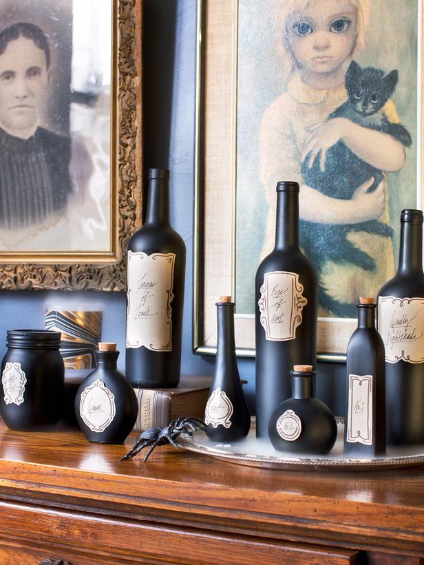 Upcycled Poison Bottles