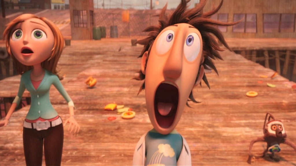 characters from Cloudy with a Chance of Meatballs