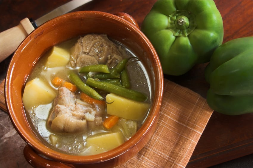Pork stew with veggies and potatoes