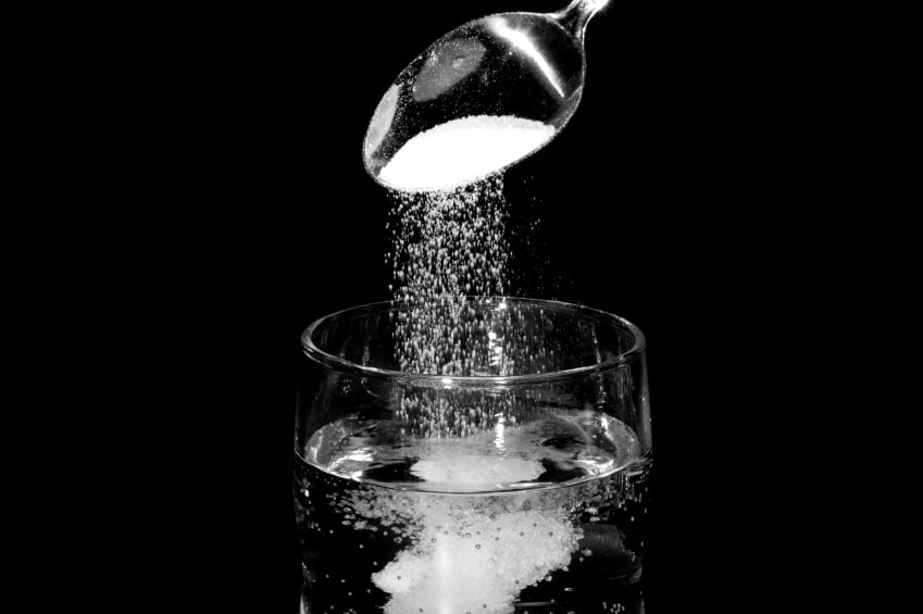 Salt, Glass of Water