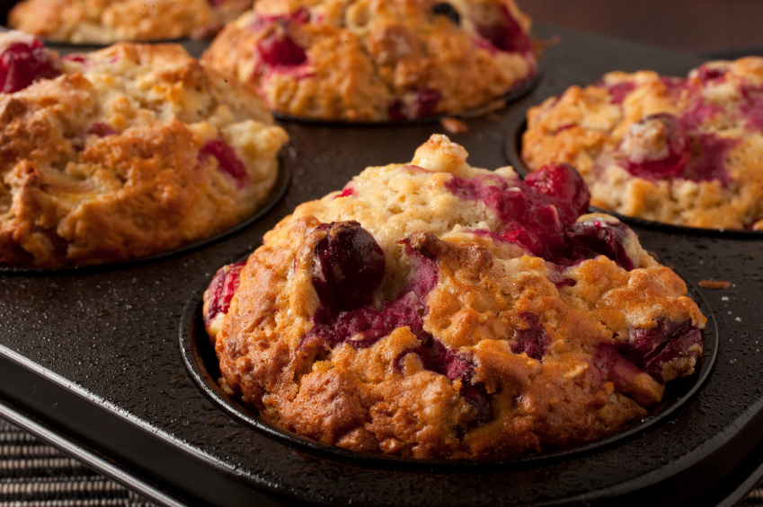 cranberry muffins