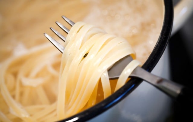 Noodles, pan, pasta, water, cooking