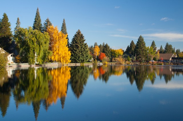 Mirror Pond, Bend, Oregon