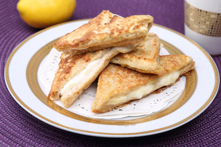 Grilled cheese, sandwich, panini