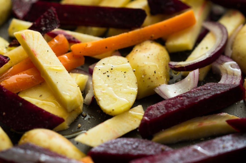 Sweet and spicy vegetables