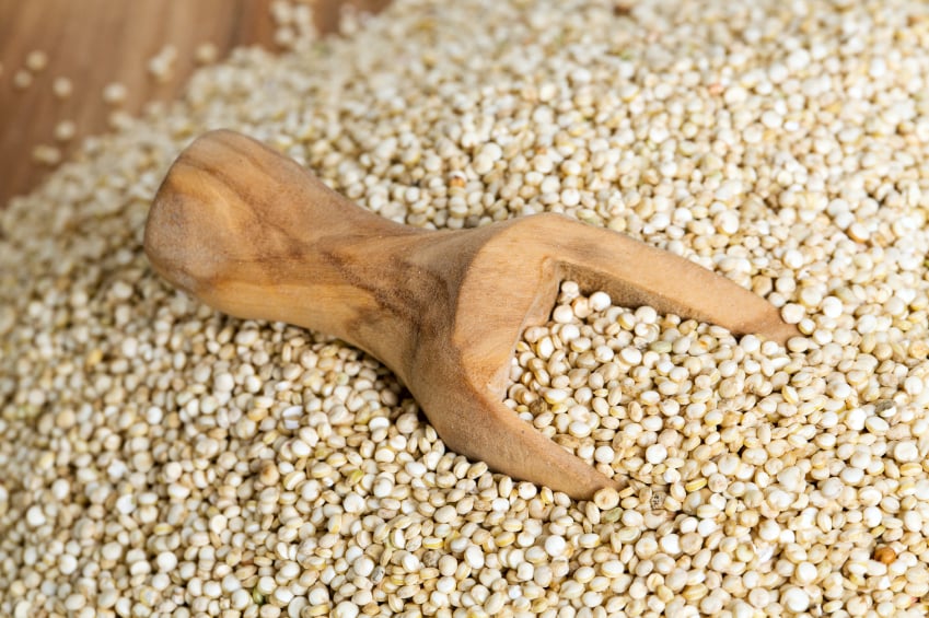 white quinoa