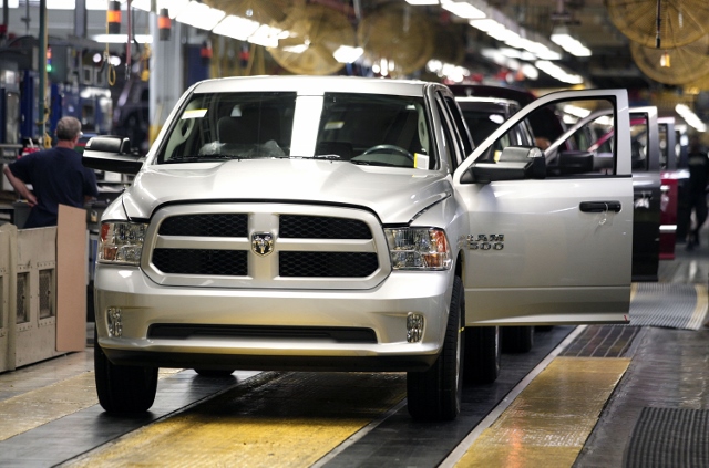 Chrysler Highlights Truck Assembly Plant In Warren, Michigan