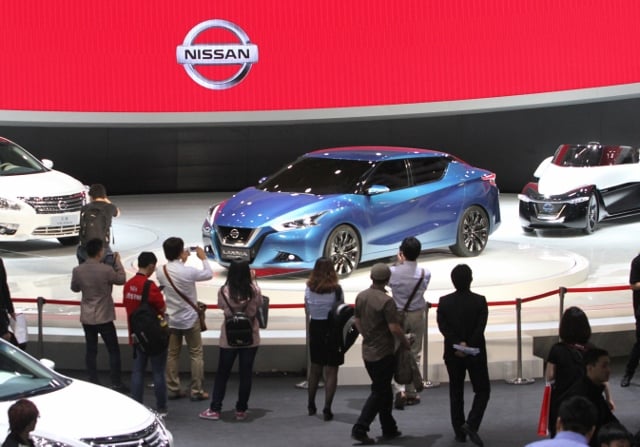 CHINA-AUTO-SHOW Nissan