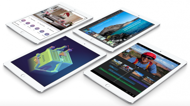 Apps shown on Apple's iPad Air 2