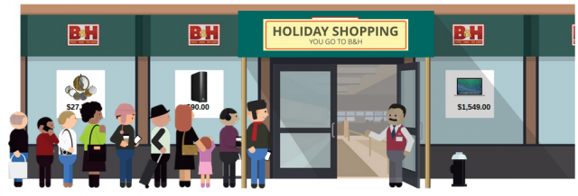 B&H holiday shopping