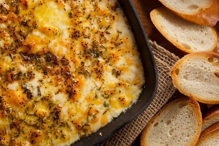Baked Fontina Cheese Dip
