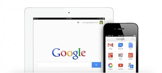 Google Apps for iOS on the iPad and iPhone