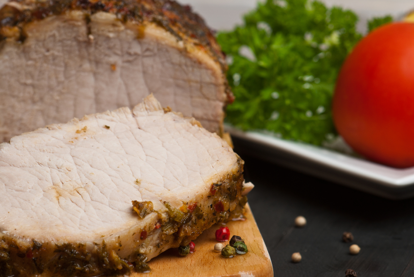 roasted pork