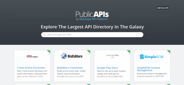 PublicAPIs