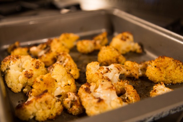 Spicy Roasted Cauliflower