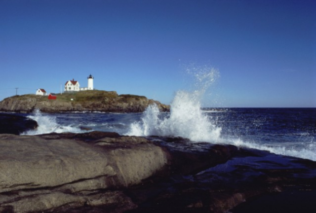 The Maine coast