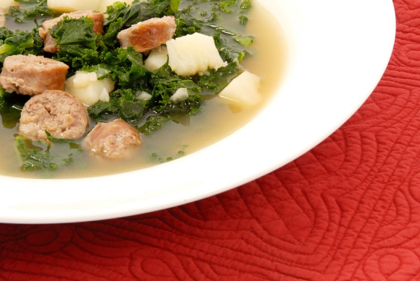 Kale Sausage Soup