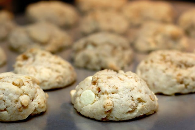 White Chocolate Chip Cookies