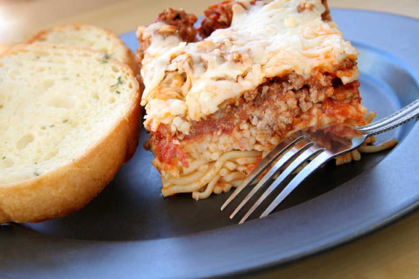 Baked Spaghetti, casserole, noodles