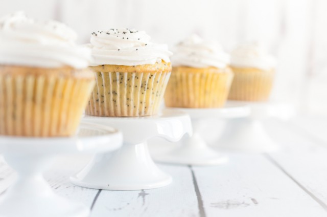 Lemon Poppyseed Cupcake Muffins