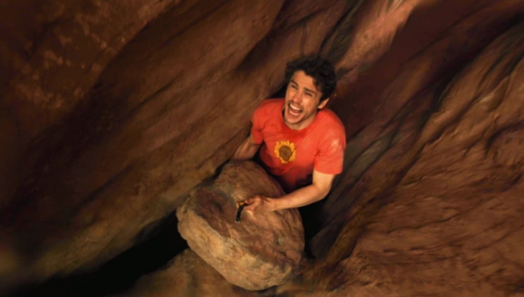 Scene from "127 Hours"