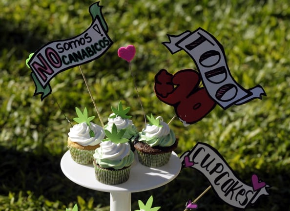 View of marijuana cupcakes for sale View of marijuana cupcakes for sale