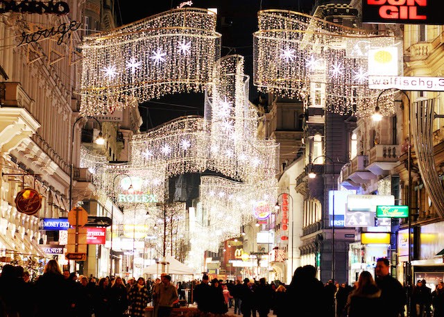 Christmas decorations Vienna