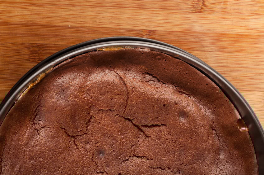 Chocolate brownie cake