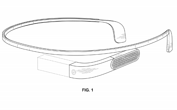 Google Glass patent reveals slimmer design