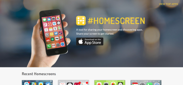 Homescreen