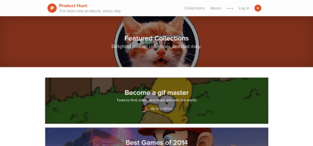 Product Hunt Collections