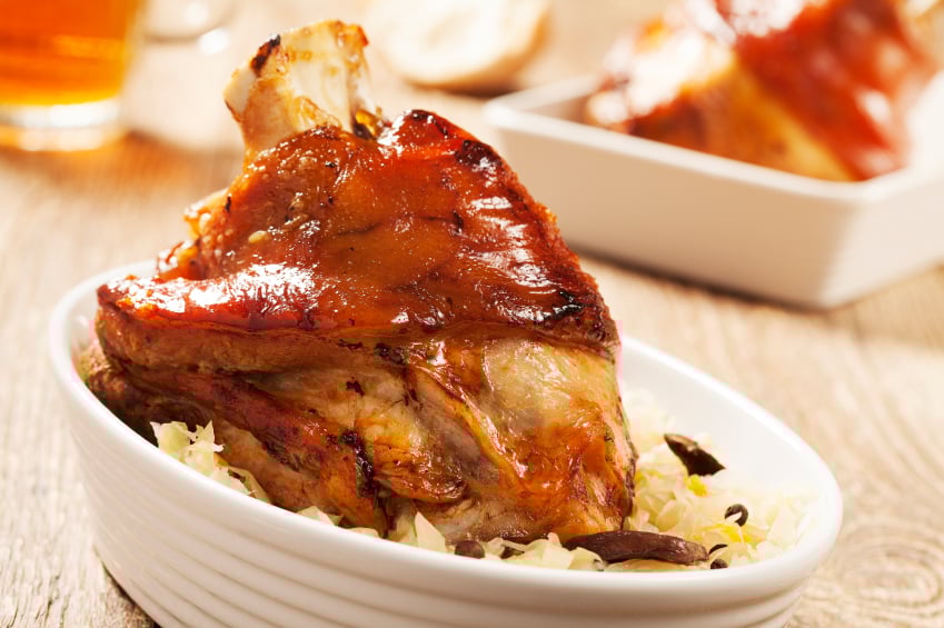 Roast-pork-knuckle