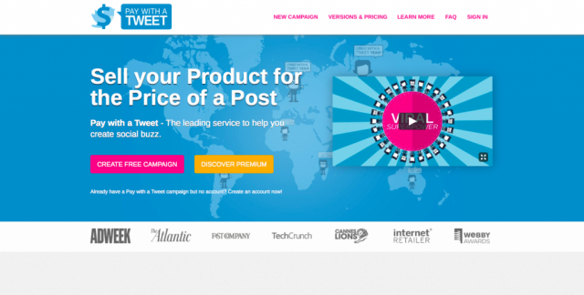 Pay with a Tweet
