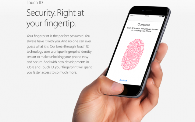 Apple iPhone 6 Touch ID