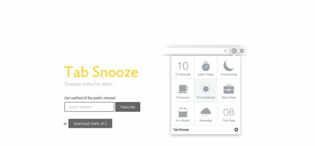 Tab Snooze